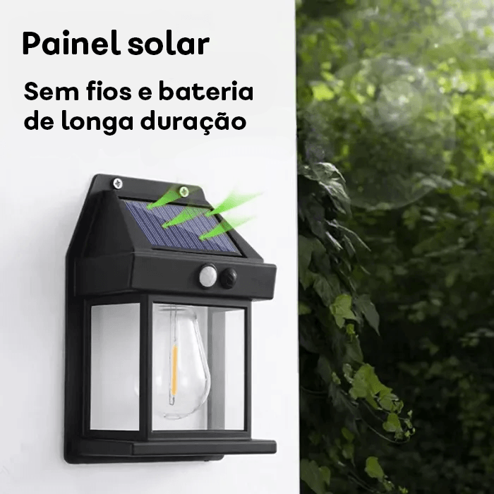 Luminária Solar - SunLightining® - Outlet da Net