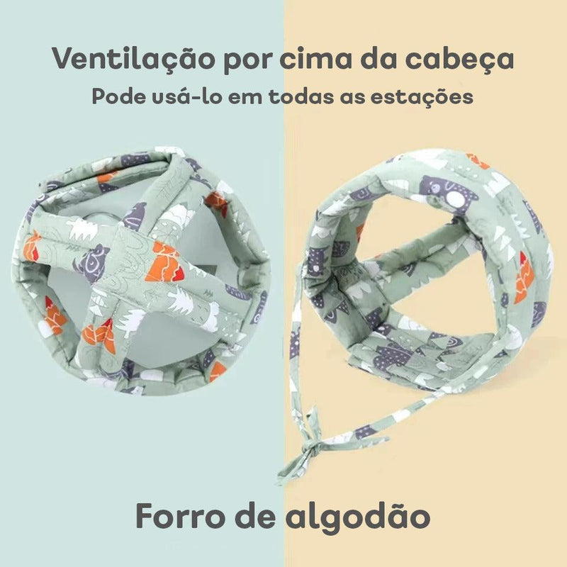 Capacete Baby Protege AntiQueda - Outlet da Net